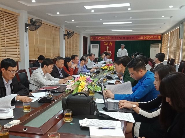 Hội đồng phối hợp pbgdpl tỉnh Điện Biên tổ chức phiên họp hội đồng năm 2018