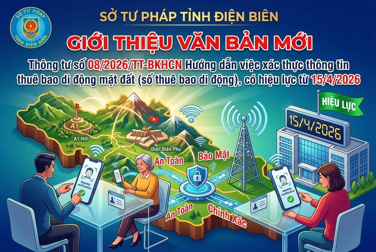 Giới thiệu một số nội dung về xác thực thông tin thuê bao di động theo Thông tư số 08/2026/TT-BKHCN