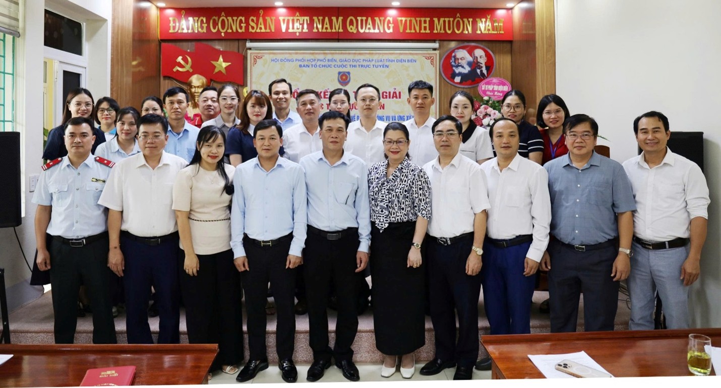 Điện Biên tổng kết và trao giải Cuộc thi trực tuyến tìm hiểu các Nghị quyết của Đảng, pháp luật về đạo đức công vụ và ứng xử văn hóa trên môi trường số năm 2026