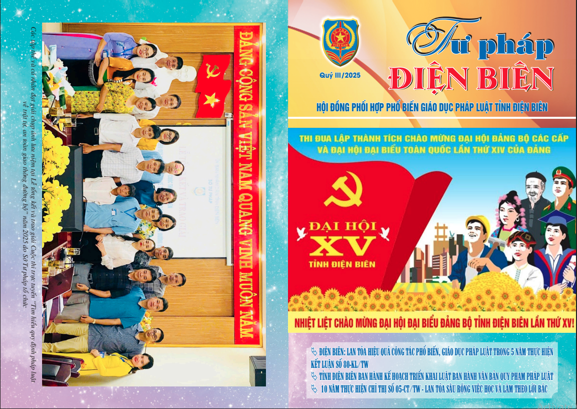 Bản tin tư pháp quý III/2025